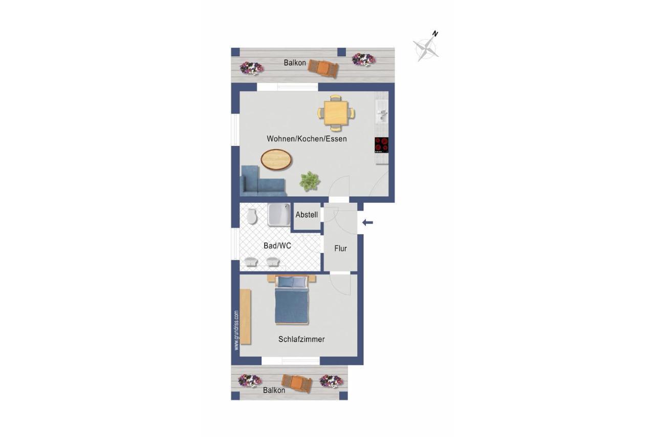 Villa Kaja Wohnung Achterland Korswandt Εξωτερικό φωτογραφία
